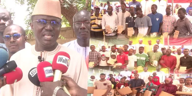 (Vidéo) Diass : Le maire Mamadou Ndione débloque 35 millions FCFA pour les étudiants et les ASC