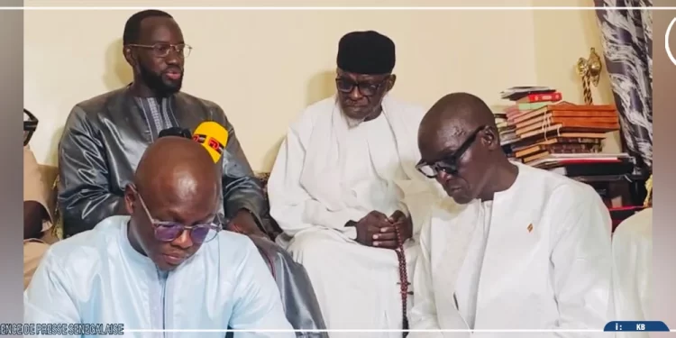 Abdou Lahad Ndiaye rend une visite de courtoisie à plusieurs chefs religieux de la région de Louga