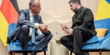 Le chancelier allemand Friedrich Merz est à Kiev avec la promesse de milliers de drones d’interception