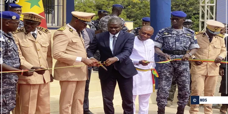 Sédhiou : inauguration d’une brigade de proximité de la gendarmerie à Tanaff