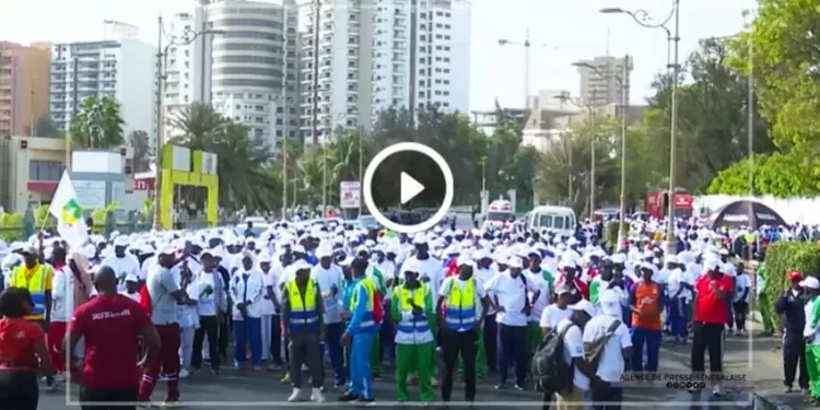 (Vidéo) 16ème édition randonnée pédestre de la saint-Cyrienne Sénégal