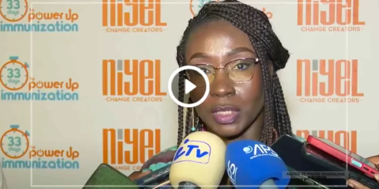 (Vidéo) Campagne pour redynamiser la vaccination lancée par l&rsquo;organisation NIYEL: les 33 jours de la course des champions de la vaccination ont été clôturé ce mercredi à Dakar