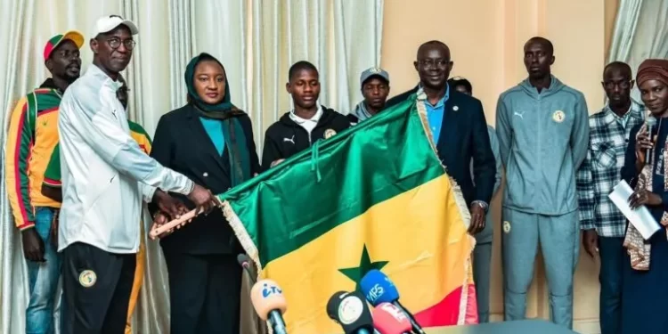 La ministre Khady Diène Gaye exhorte les Lionceaux à défendre leur titre continental à la CAN 2025 au Maroc