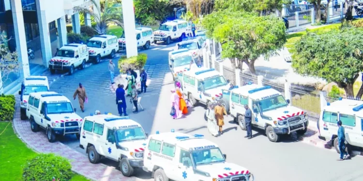 Le Ministère de la Santé réceptionne 20 nouvelles ambulances médicalisées grâce à la Banque mondiale