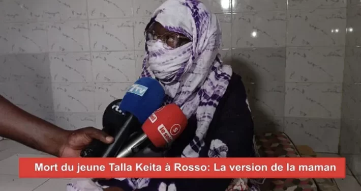 [Vidéo]Suite au drame survenu à Rosso : la mère de Talla Keita s’exprime