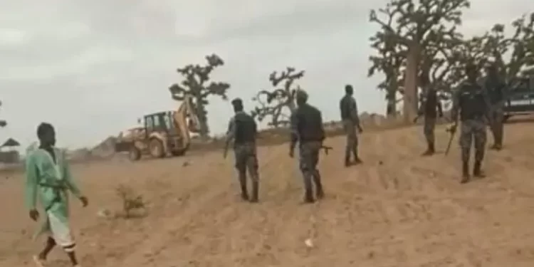 Manifestation à Ndiaganiao : cinq personnes arrêtées dans le village de Soussoum