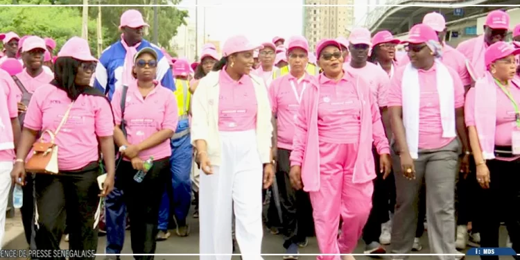 Octobre Rose : Aïssatou Mbodj appelle à une mobilisation permanente contre le cancer du sein