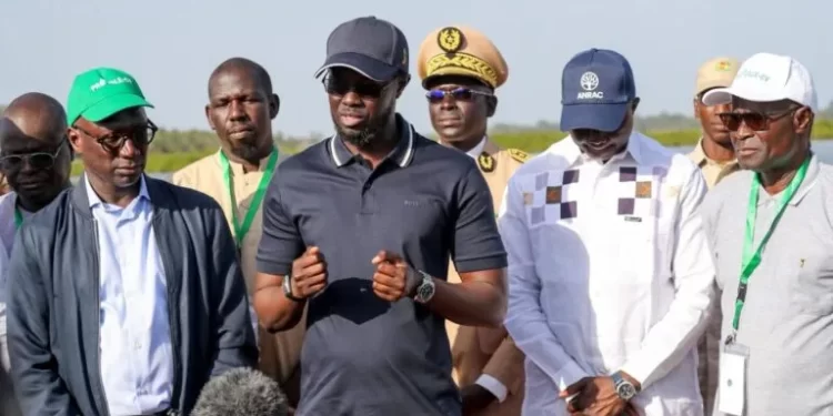 Tournée économique : le chef de l’État lance à Tanaff les travaux d’un corridor routier stratégique avec la Guinée-Bissau