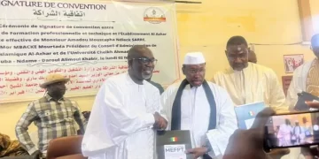 Formation professionnelle et technique : Moustapha Ndieck Sarré s’engage à côté de l’institut Al Azhar de Touba
