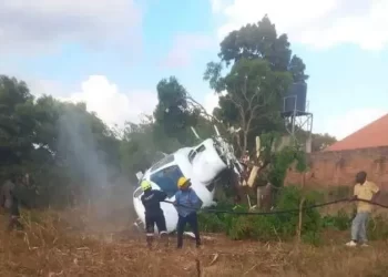 Zambie : le Vice Président sort indemne d’un accident d’hélicoptère au décollage