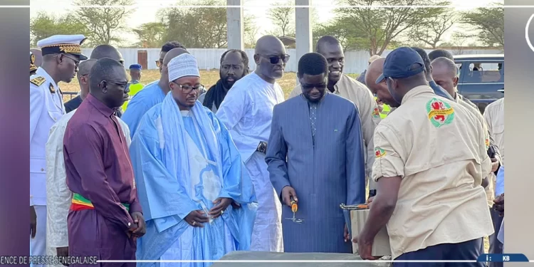 Bassirou Diomaye Faye lance les travaux d’un hôpital privé de 32 milliards FCFA à Ngabou, près de Touba