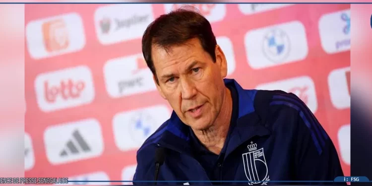 Le selectionneur de la belgique, Rudi Garcia évoque ses liens avec Pape Thiaw et Gana Gueye