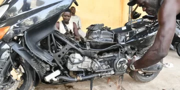 RÉPARATION DE MOTOCYCLES À DAKAR: