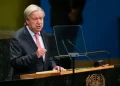 À la tribune de l&rsquo;ONU, Antonio Guterres agite le spectre d&rsquo;un nettoyage ethnique en Cisjordanie