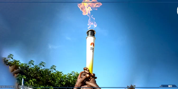 JOJ Dakar 2026 : Matam accueille la flamme olympique dans une ambiance festive